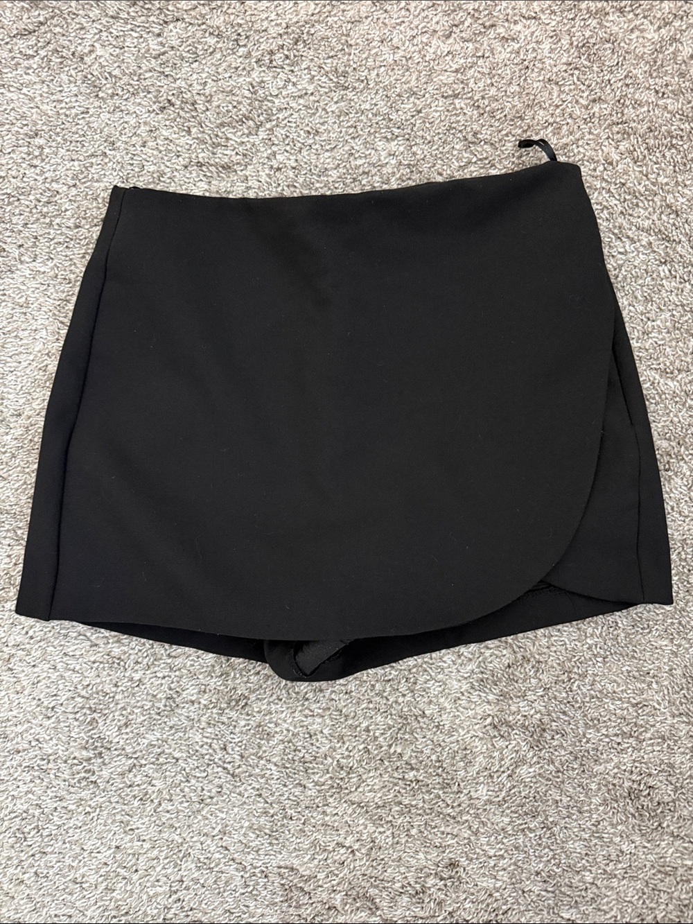 Zara black high waisted skirt size S